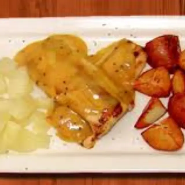 Fish with Fruits and Cream Cheese