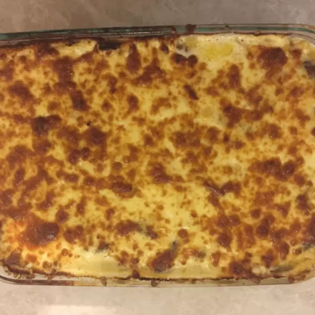 Tortilla Casserole with Chicken (Pastel Azteca)