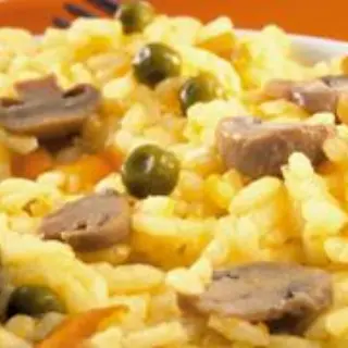 Arroz com Cogumelos