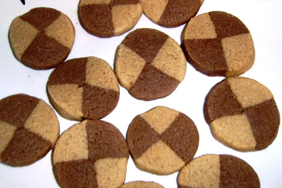 Galletas Domino (Chocolate y Vainilla)