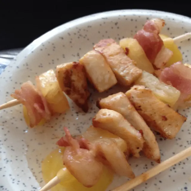Chicken and Vegetable Skewers
