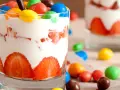 M&M's com Iogurte de Baunilha