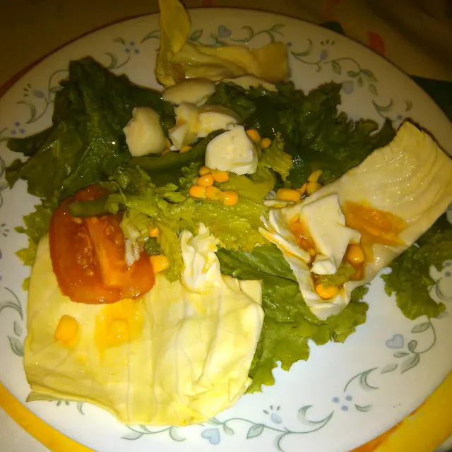 Salada de Repolho e Alface