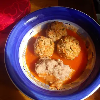 Pork Rind Meatballs