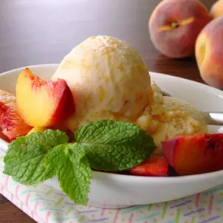 Peach Ice Cream