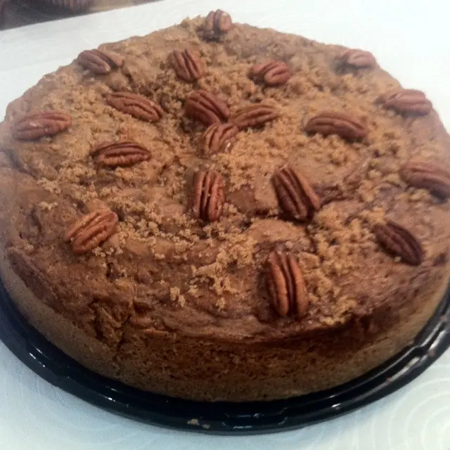 Bolo de Cream Cheese com Nozes