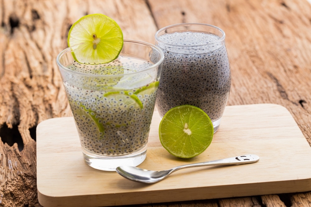 Lemon and Chia Water