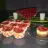 Miniature Marble Cheesecakes