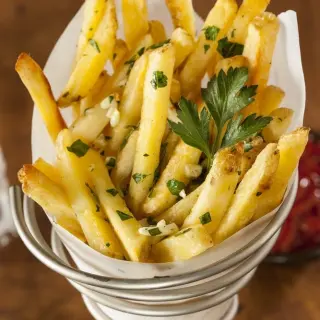 French Fries with Garlic