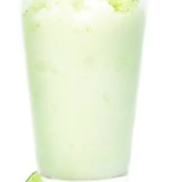 Lemon Frozen with a Touch of Green Tea