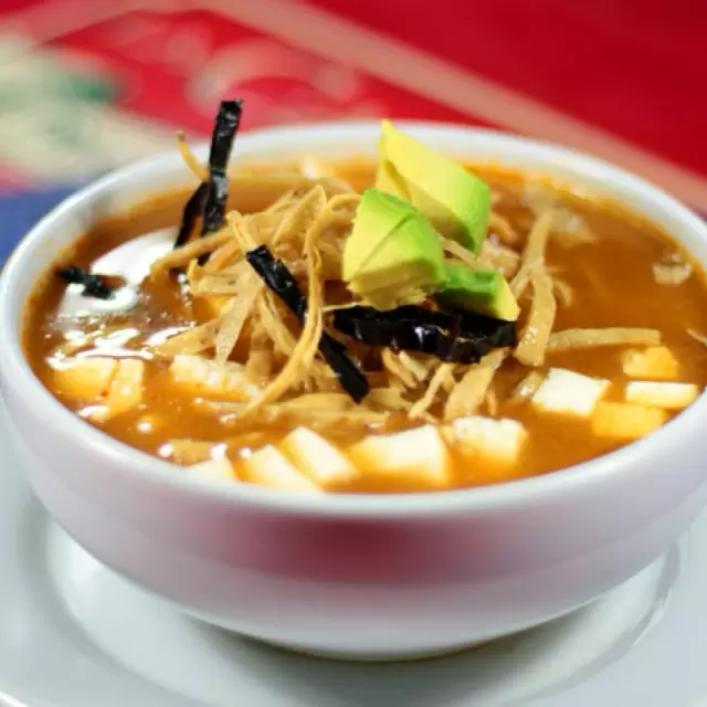 Sopa Azteca Tradicional