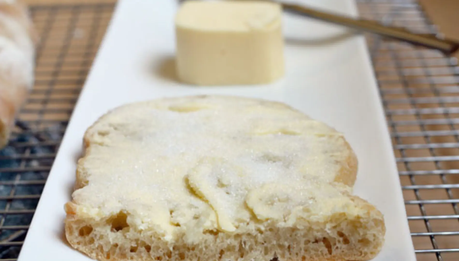 Toasted Bread With Butter And Sugar Toasted Bread With Butter And Sugar