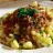 Pasta with crispy bread crumbs