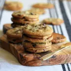 Biscoitos de Chocolate com Creme de Amendoim