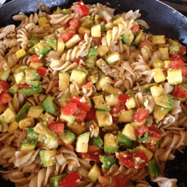 Pasta with Avocado