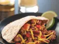 Meat Taquitos with Pita Bread