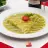 Chicken Crepe with Green Sauce