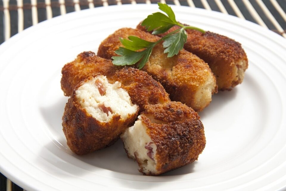 Receta de Croquetas de Pollo Y Jamón