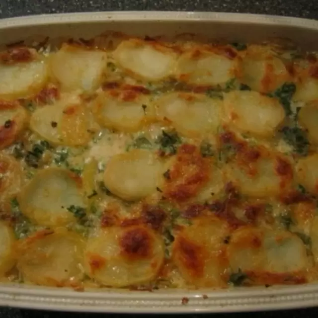 Papitas Gratinadas