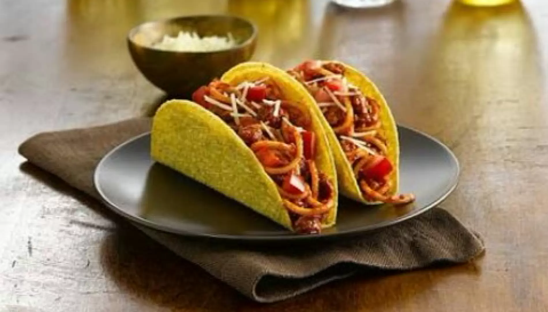 Spaghetti Tacos