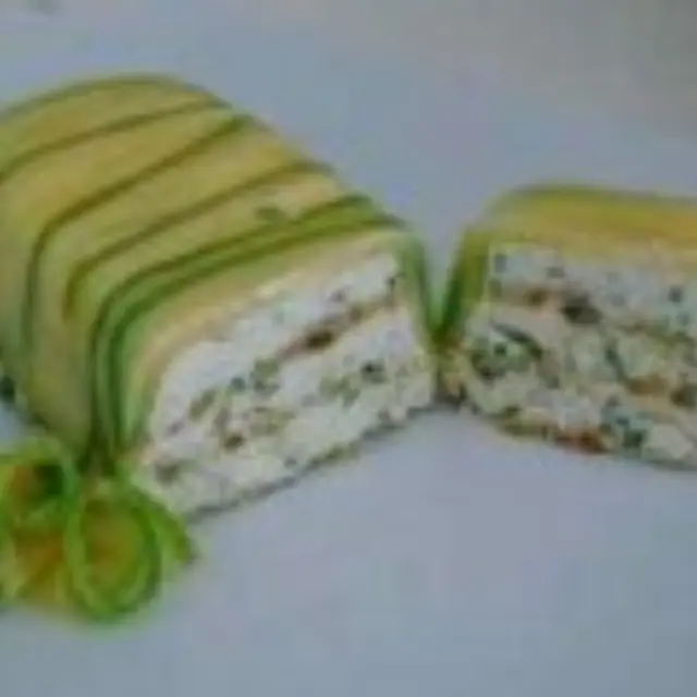 Terrine de Queijo de Cabra com Abobrinha