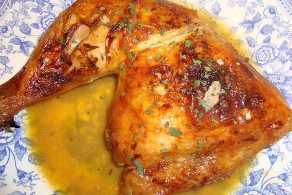 Pollo Asado a la Naranja