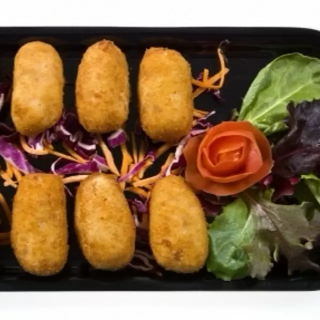 Croquetas de Champiñones y Jamon