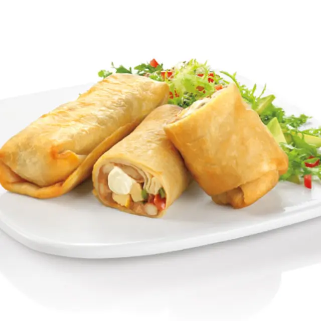 Chicken Burritos with Cream Cheese