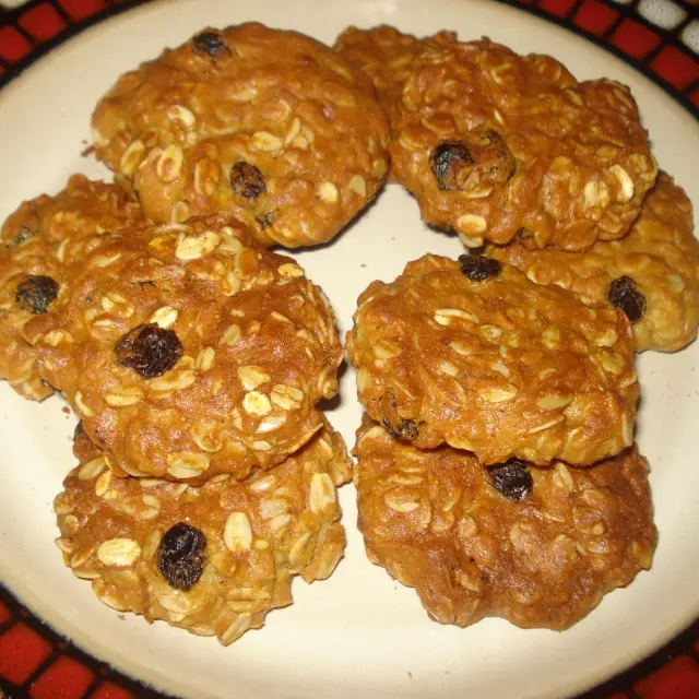 Whole Grain Oat Cookies
