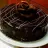 Chocolate cake with walnuts and almonds