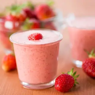 Strawberry and Coconut Smoothie