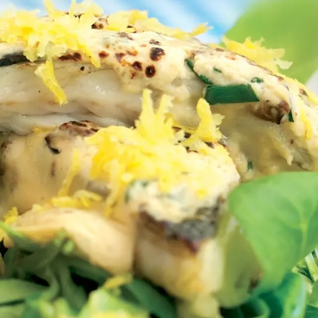 Grilled Sardines with FAGE Sauce