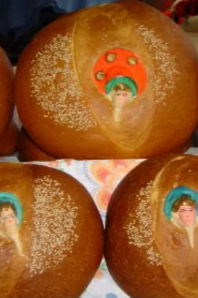 Pan de Muerto de Yema