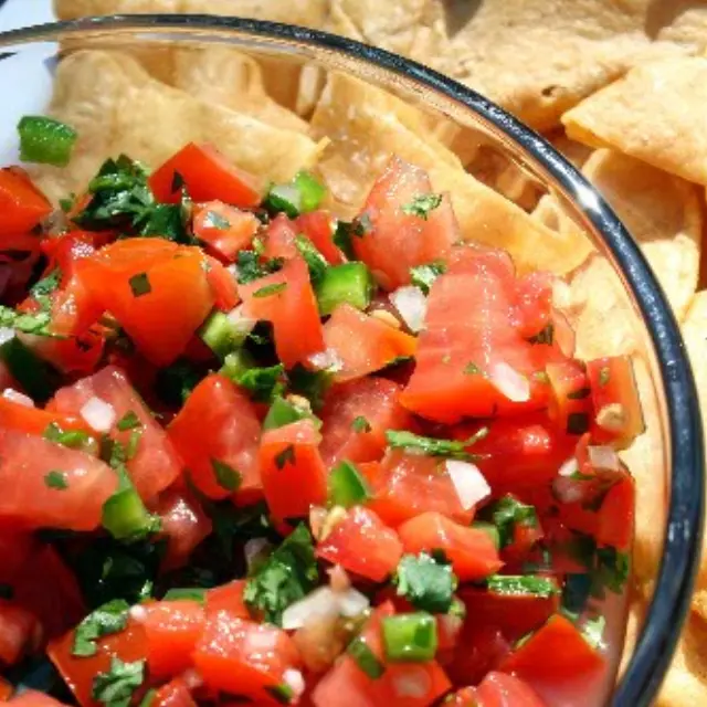 Tortilla Chips with Pico de Gallo