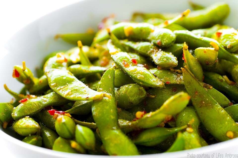 Edamame con Limón y Chile