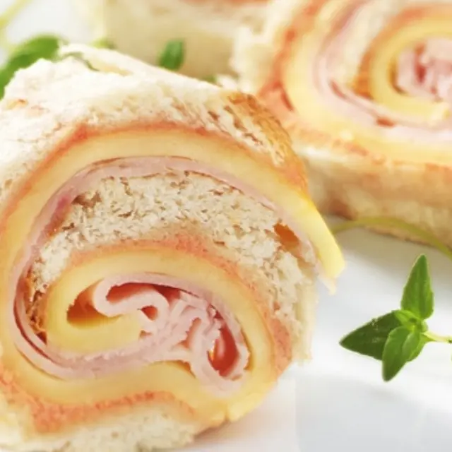 Ham and Cheese Rolls