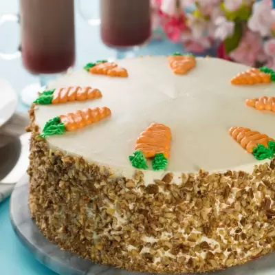 Carrot Cake with Cream Cheese Bitumen