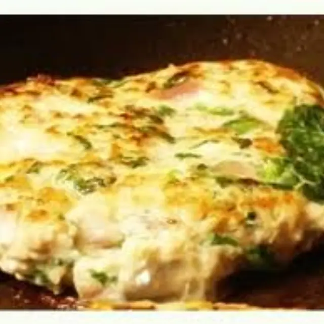 Cheese with Herbs and Ham