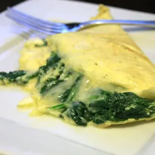 Spinach Omelette