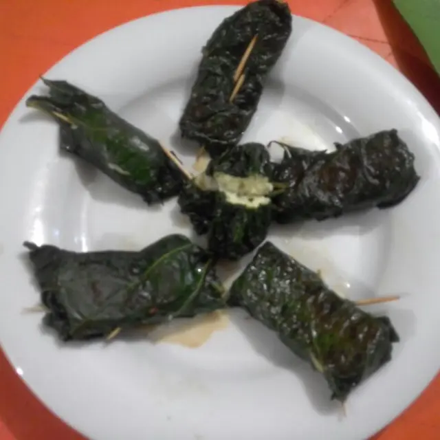 Panela Cheese Wrapped in Hoja Santa