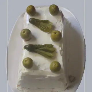 Salmon and Cheese Cake