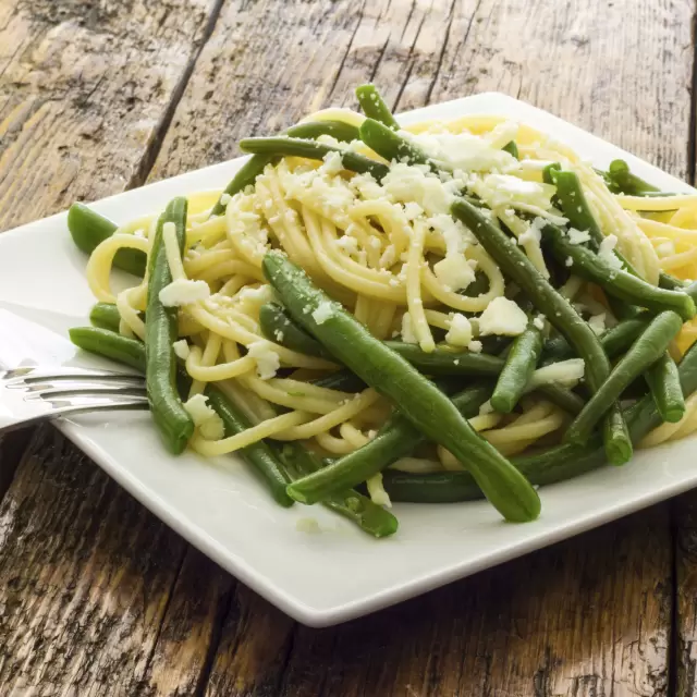 Pasta con Ejotes