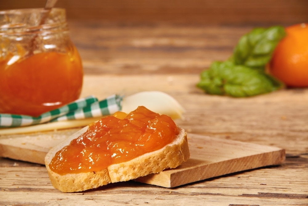 Orange marmalade with Tejocote