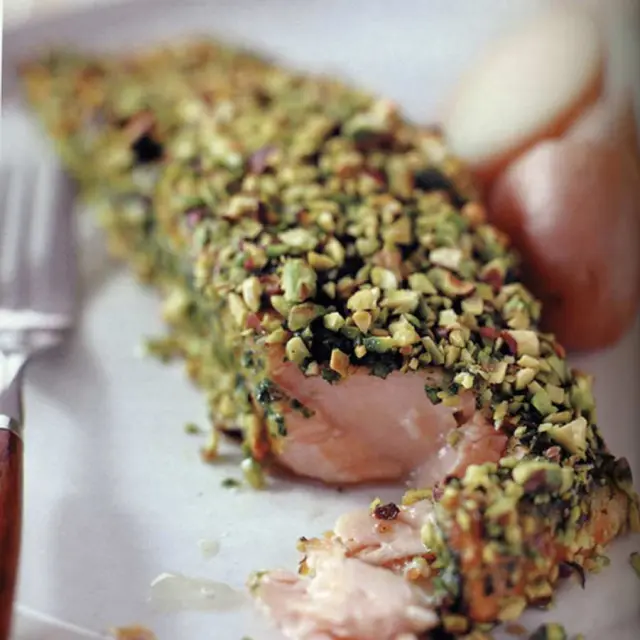 Salmon with Spice Crust