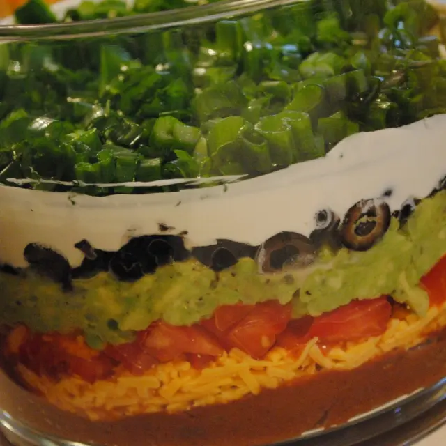 Seven-layer dip
