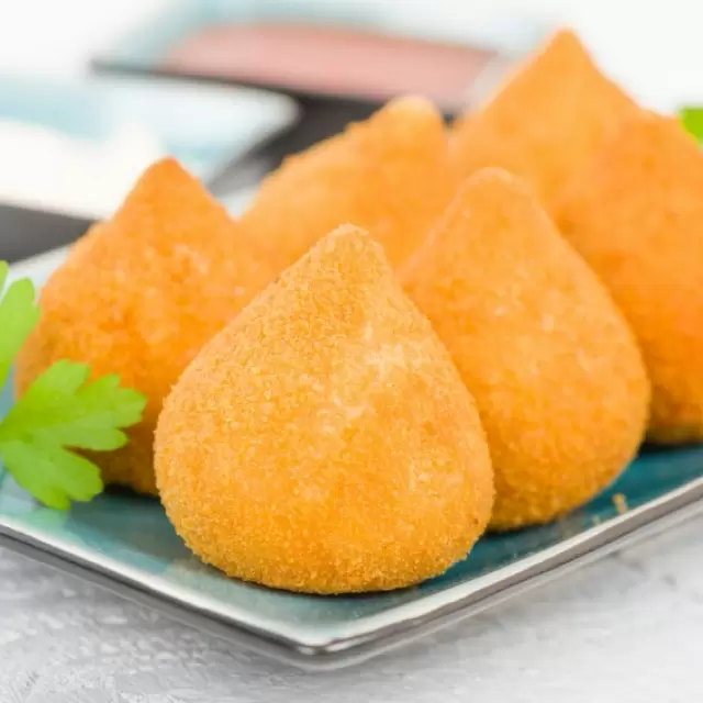 Brazilian Chicken Croquettes Coxinhas