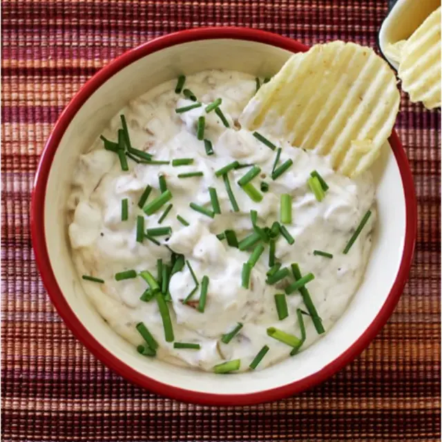 Parmesan Cheese Dip with Chives