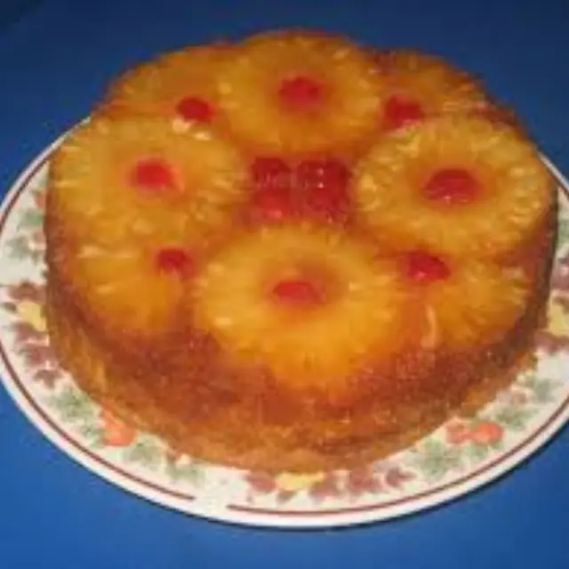 Bolo Virado de Abacaxi