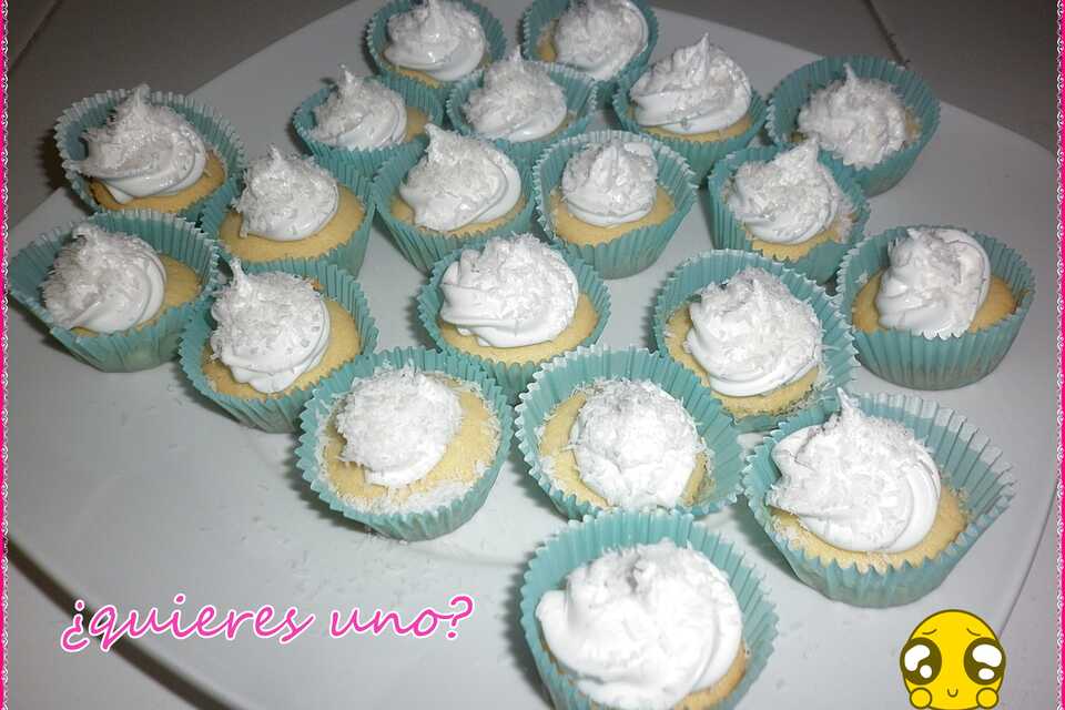 Mini Cupcake de Vainilla