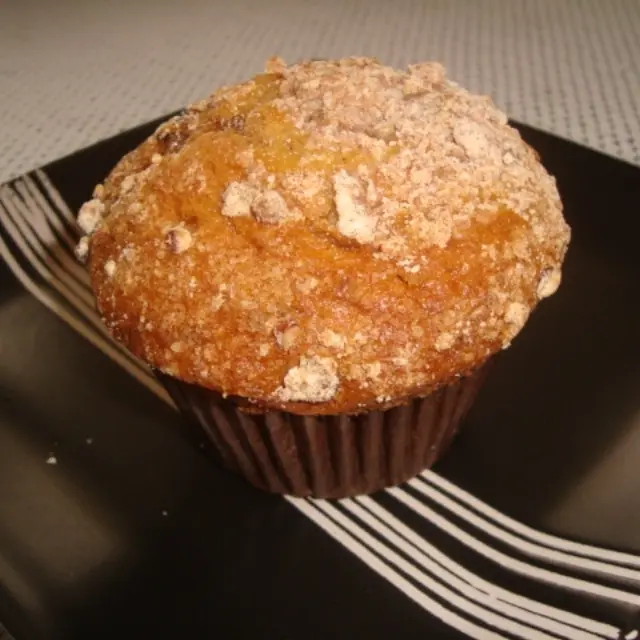 Pear and Walnut Muffins